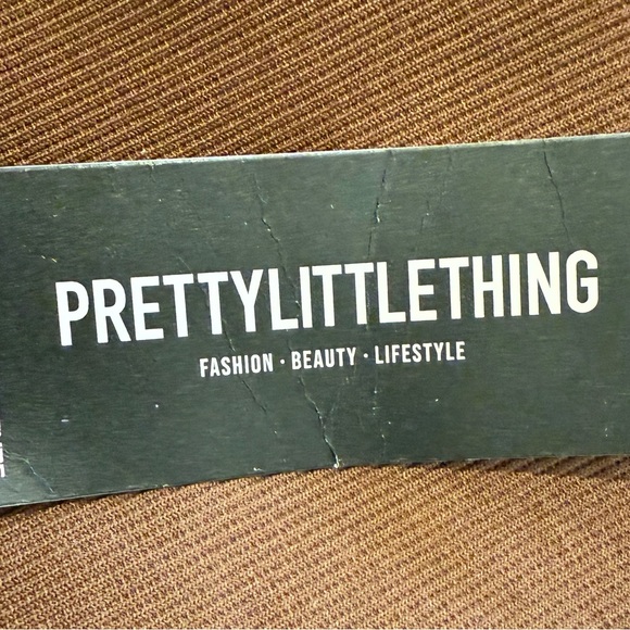 Victoria’s Secret Pretty Little Things Dark Brown High Waist Leggings (S) NWT - Picture 3 of 4